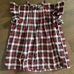 Victoria Dunn Tartan Top